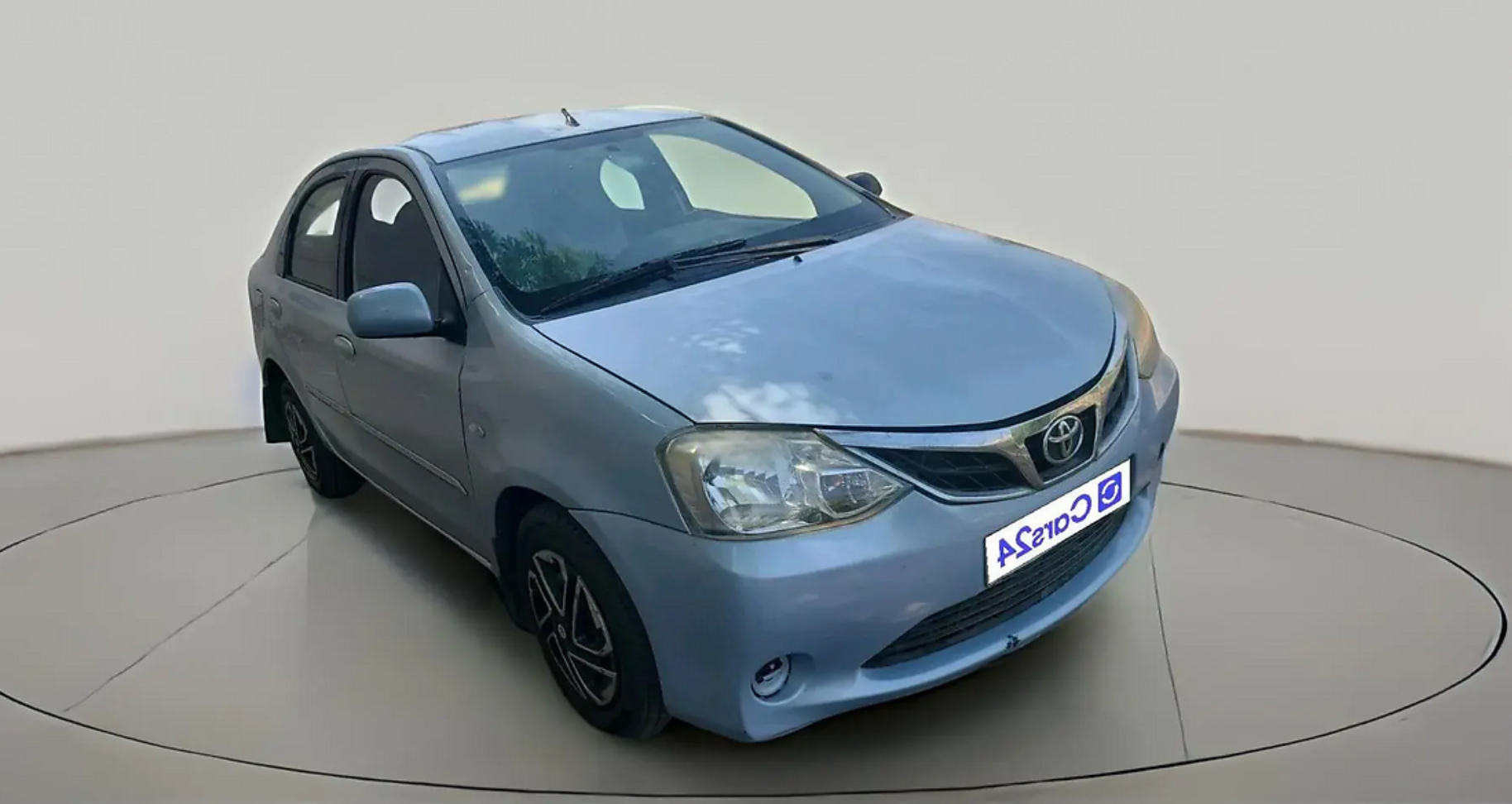 2011 Toyota Etios G, CNG, Manual, 1,19,148 km, exterior
