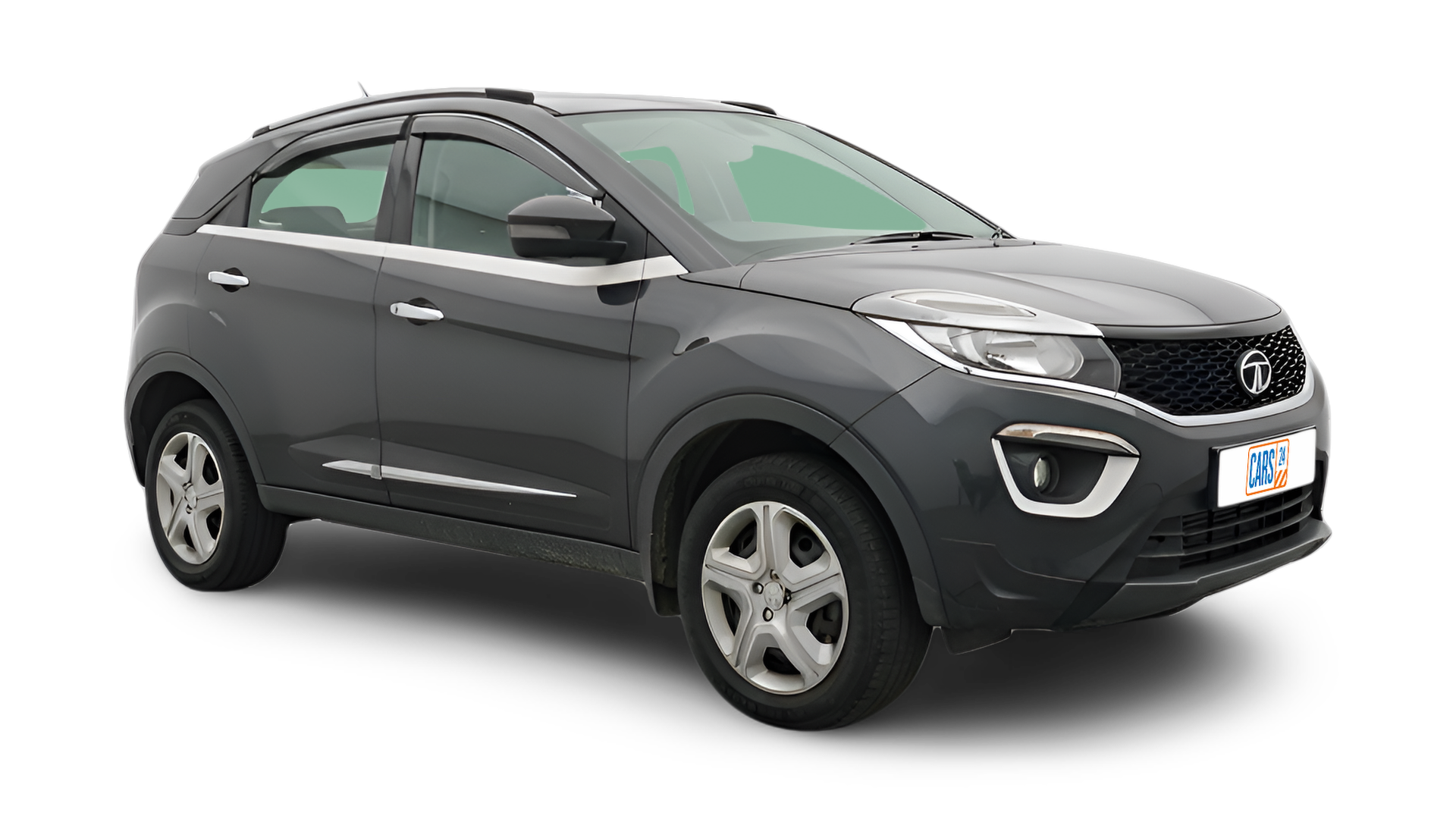 2019 Tata NEXON XM PETROL, Petrol, Manual, 1,30,067 km, exterior