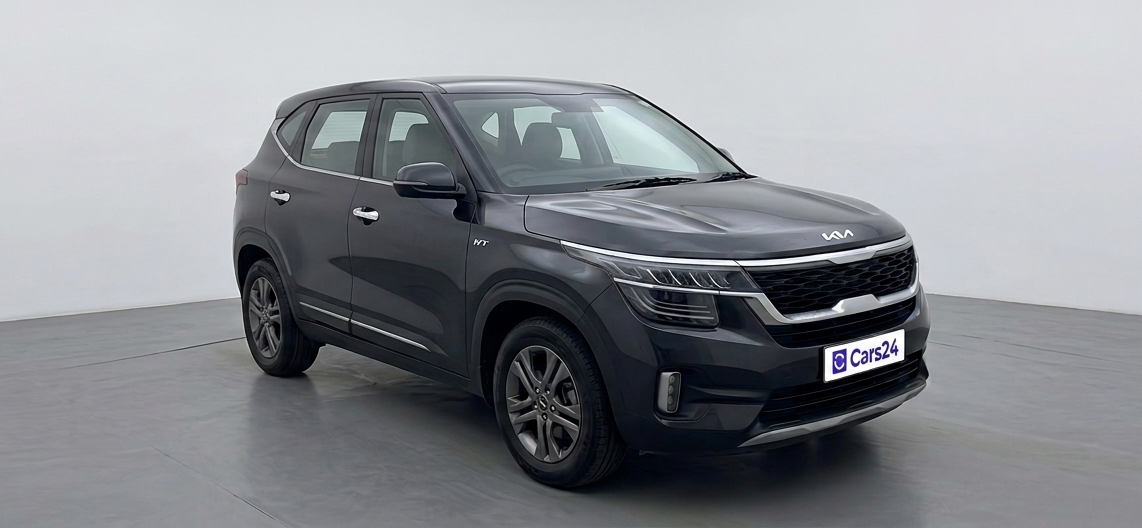 2022 KIA SELTOS HTX IVT 1.5 PETROL, Petrol, Automatic, 33,902 km, exterior