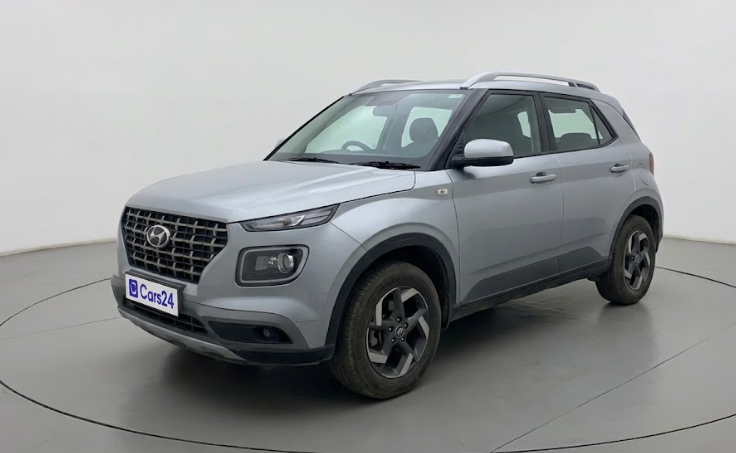 2019 Hyundai VENUE SX PLUS 1.0 TURBO DCT, Petrol, Automatic, 2,06,875 km, exterior