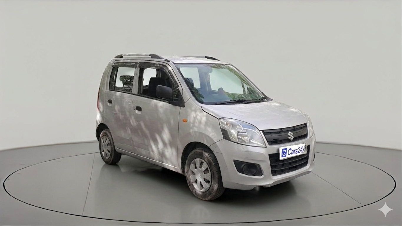 2012 Maruti Wagon R 1.0 LXI CNG, CNG, Manual, 1,19,541 km, exterior