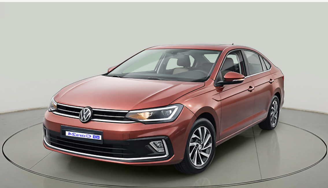 2023 Volkswagen VIRTUS TOPLINE TSI 1.0 AT, Petrol, Automatic, 55,255 km, exterior