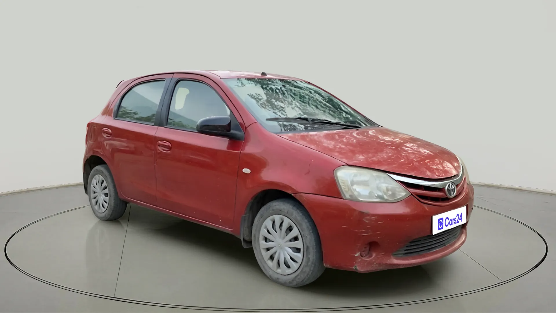 2011 Toyota Etios G, Petrol, Manual, 1,22,991 km, exterior
