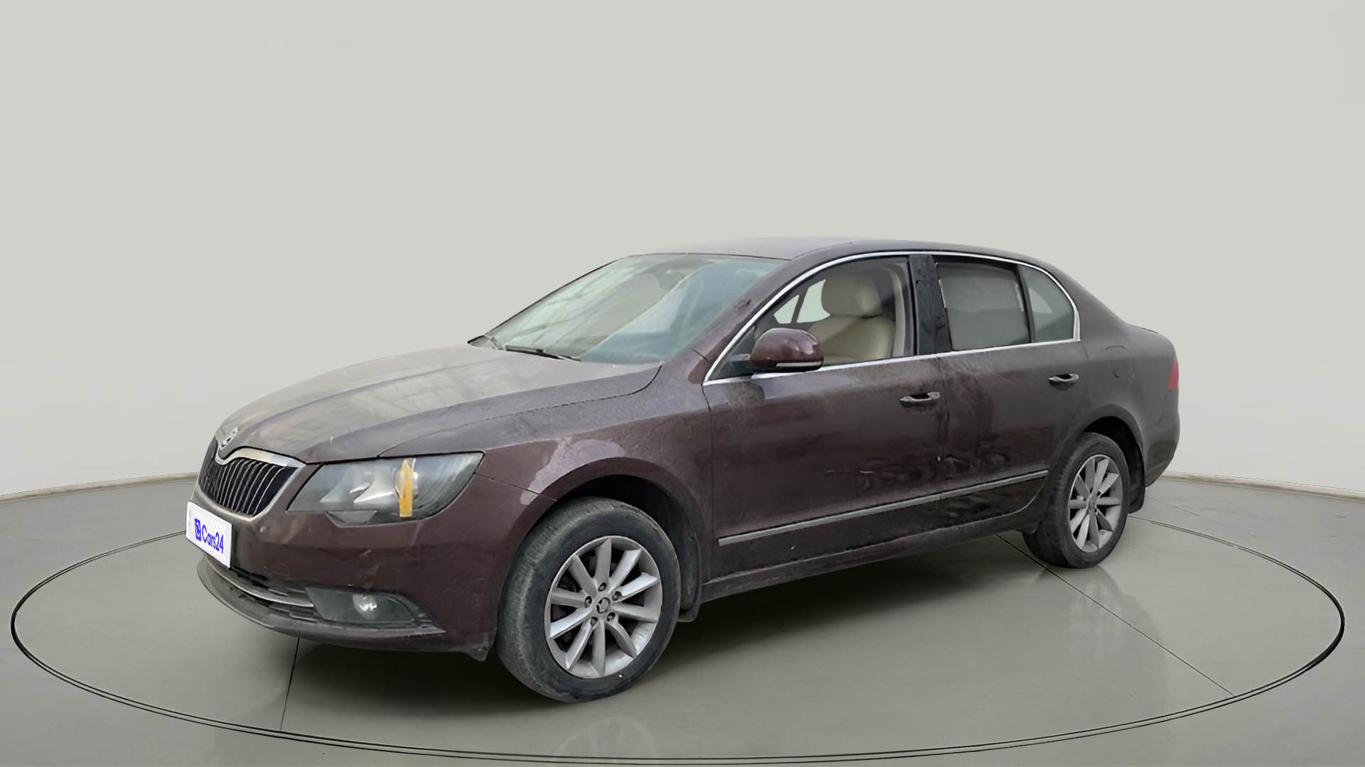 2014 Skoda Superb ELEGANCE 2.0 TDI CR AT, Diesel, Automatic, 1,24,755 km, exterior