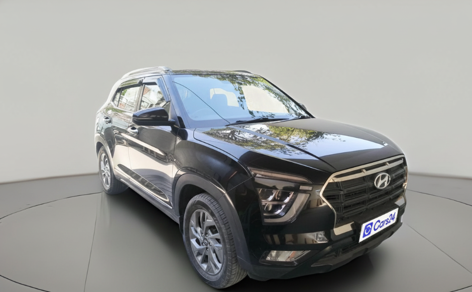 2021 Hyundai Creta SX (O) 1.4 TURBO DCT, Petrol, Automatic, 27,572 km, exterior