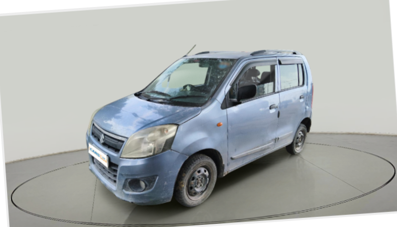 2011 Maruti Wagon R 1.0 LXI, Petrol, Manual, 1,62,878 km, exterior