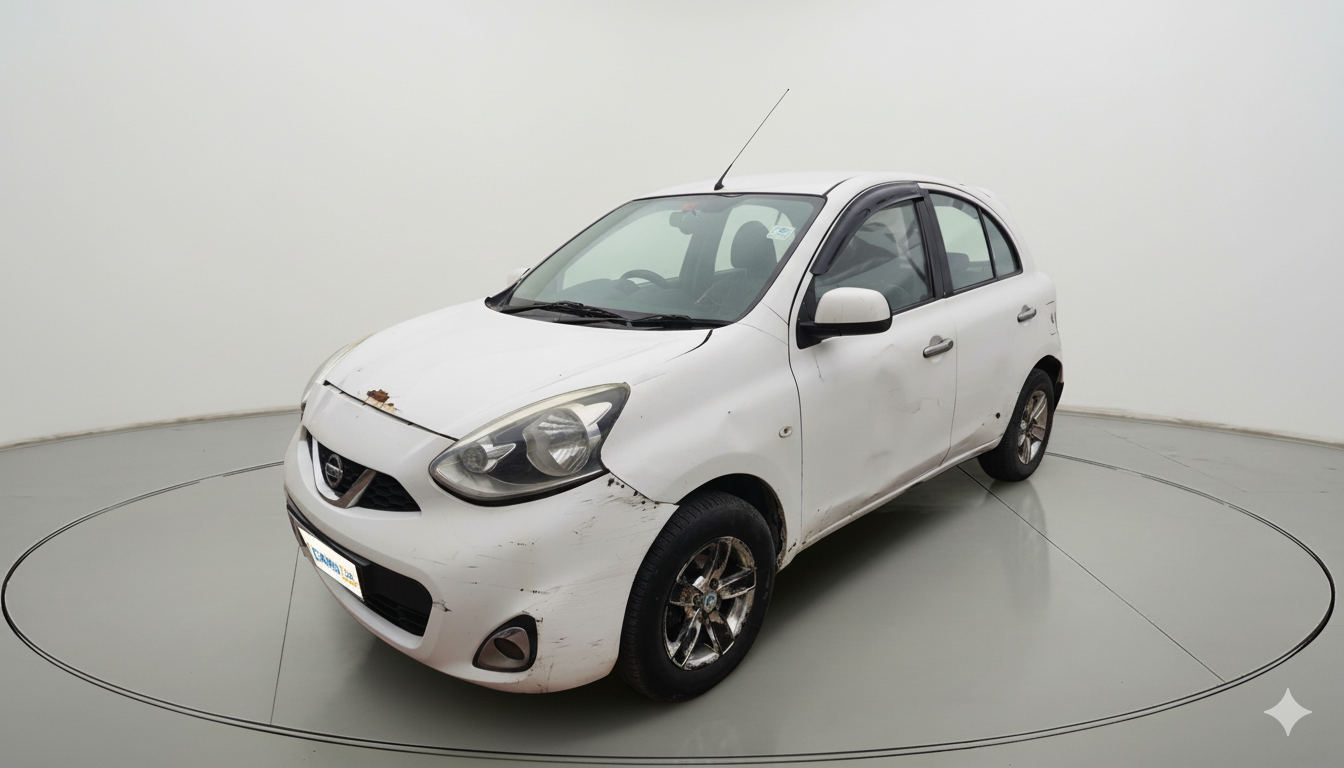 2012 Nissan Micra XL PETROL, Petrol, Manual, 1,25,824 km, exterior