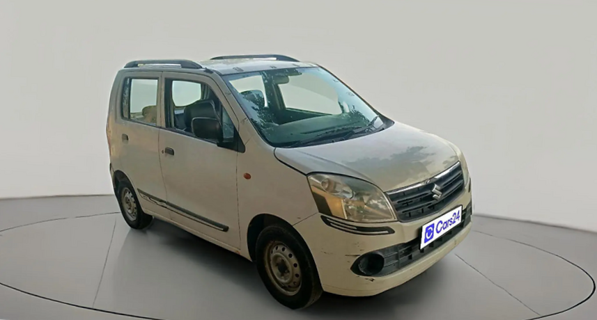 2012 Maruti Wagon R 1.0 LXI, Petrol, Manual, 33,887 km, exterior