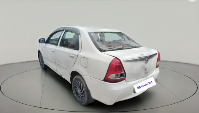 2011 Toyota Etios G, CNG, Manual, 2,05,068 km, exterior