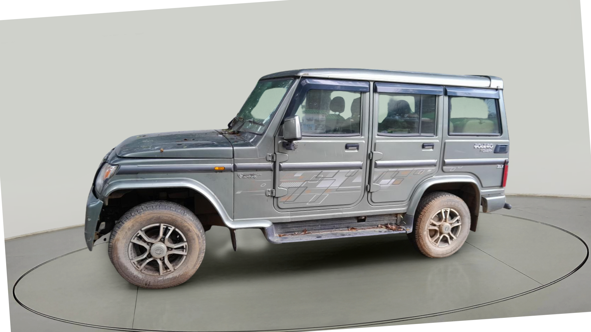 2017 Mahindra Bolero POWER PLUS ZLX, Diesel, Manual, 37,043 km, exterior