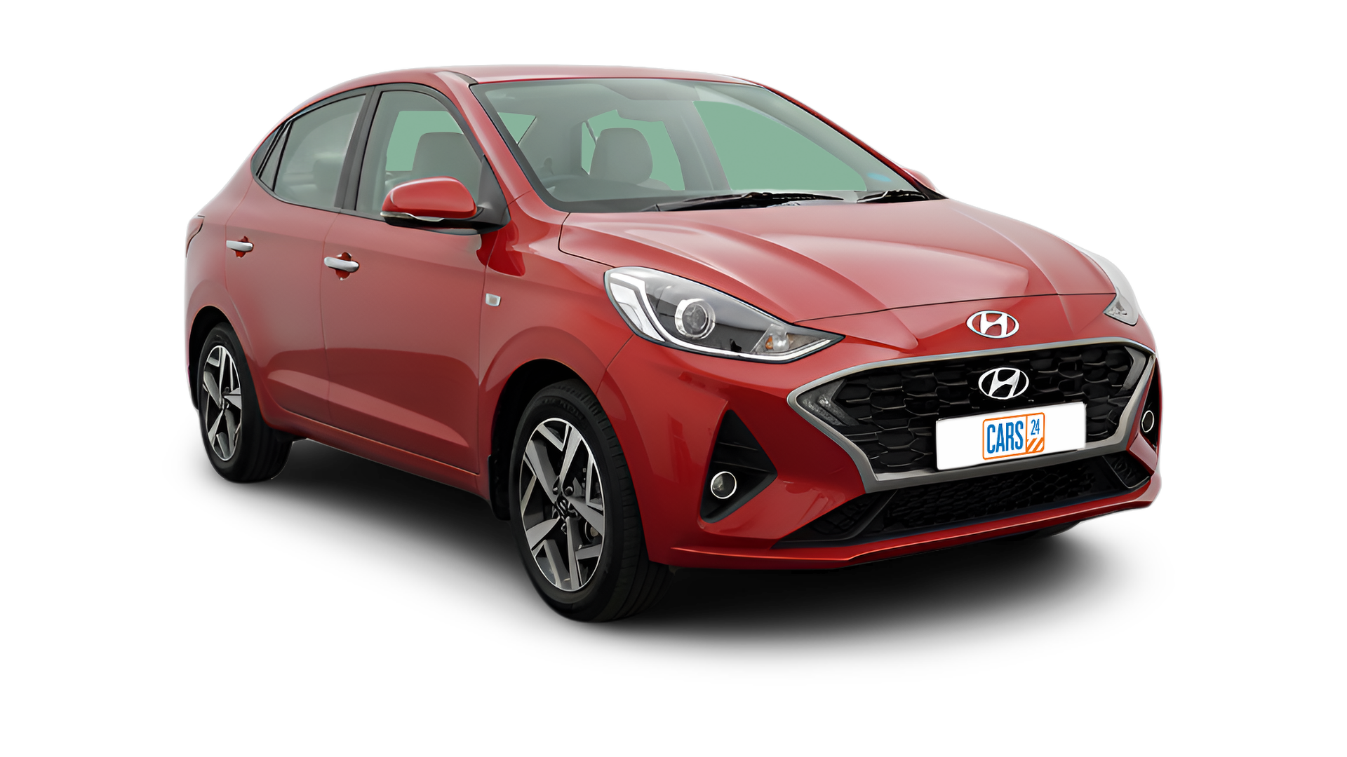 2020 Hyundai AURA SX PLUS 1.2 AMT, Petrol, Automatic, 67,771 km, exterior