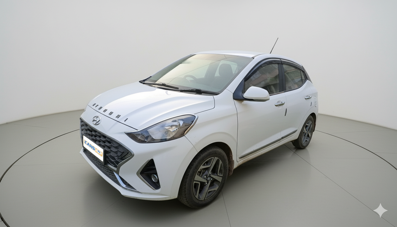 2021 Hyundai AURA SX 1.2, Petrol, Manual, 53,498 km, exterior